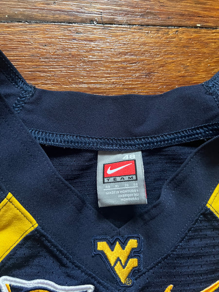 Vintage Y2K Nike Pat White Big East Patch Authentic Stitched Jersey