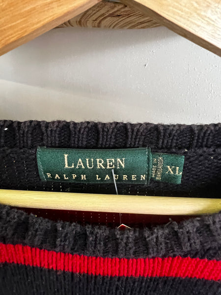 Vintage 90s Polo Ralph Lauren Striped Sweater