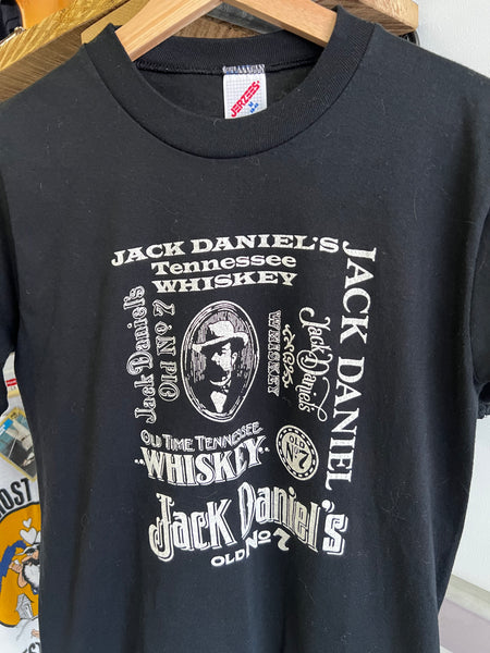 Vintage 80s Jack Daniels Whiskey Graphic Tee