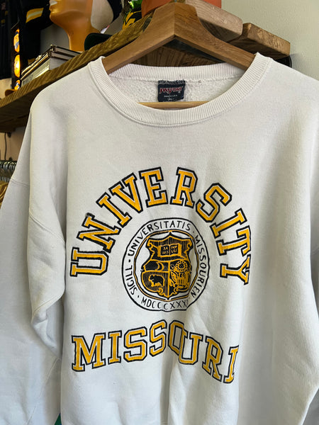 Vintage 90s University of Missouri Graphic Crewneck