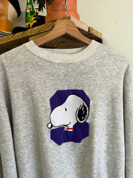 Vintage 90s Snoopy Embroidered Crewneck