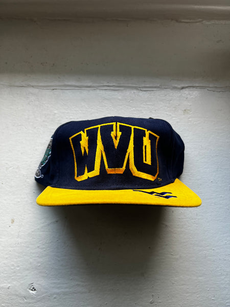 Vintage 90s WVU Football Sugar Bowl Embroidered Snapback