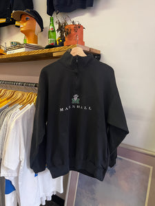 Vintage 90s Marshall Embroidered Quarter Zip Sweatshirt