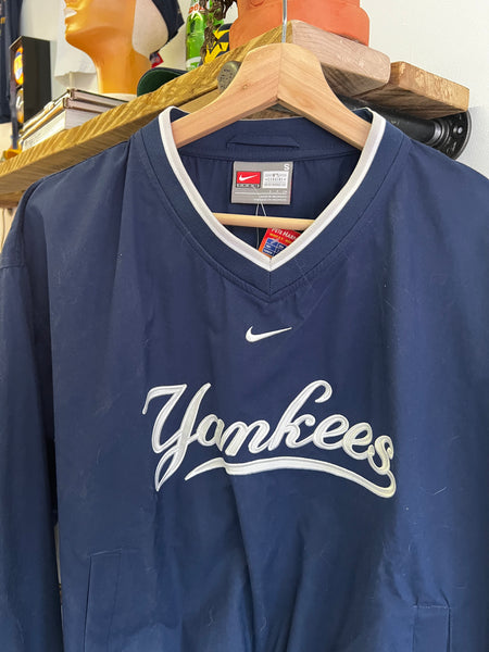 Vintage Y2K DS Nike New York Yankees Center Swoosh Pullover Windbreaker