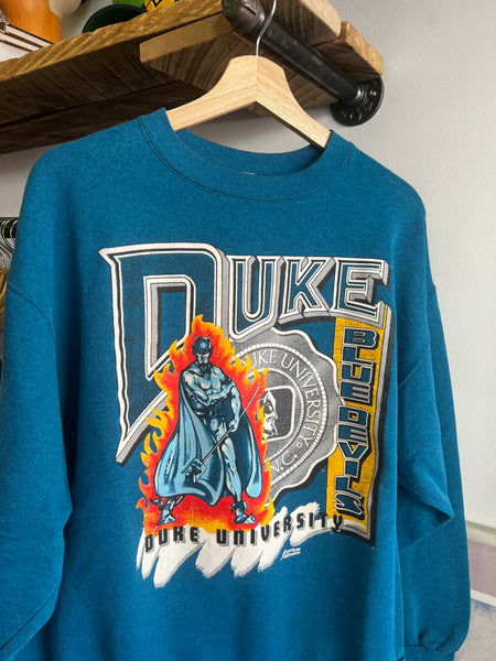 Vintage 90s Duke Blue Devils Graphic Crewneck