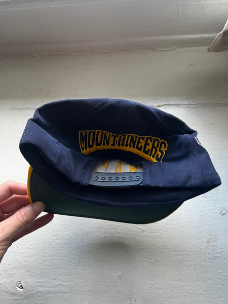 Vintage 90s WVU Football Sugar Bowl Embroidered Snapback