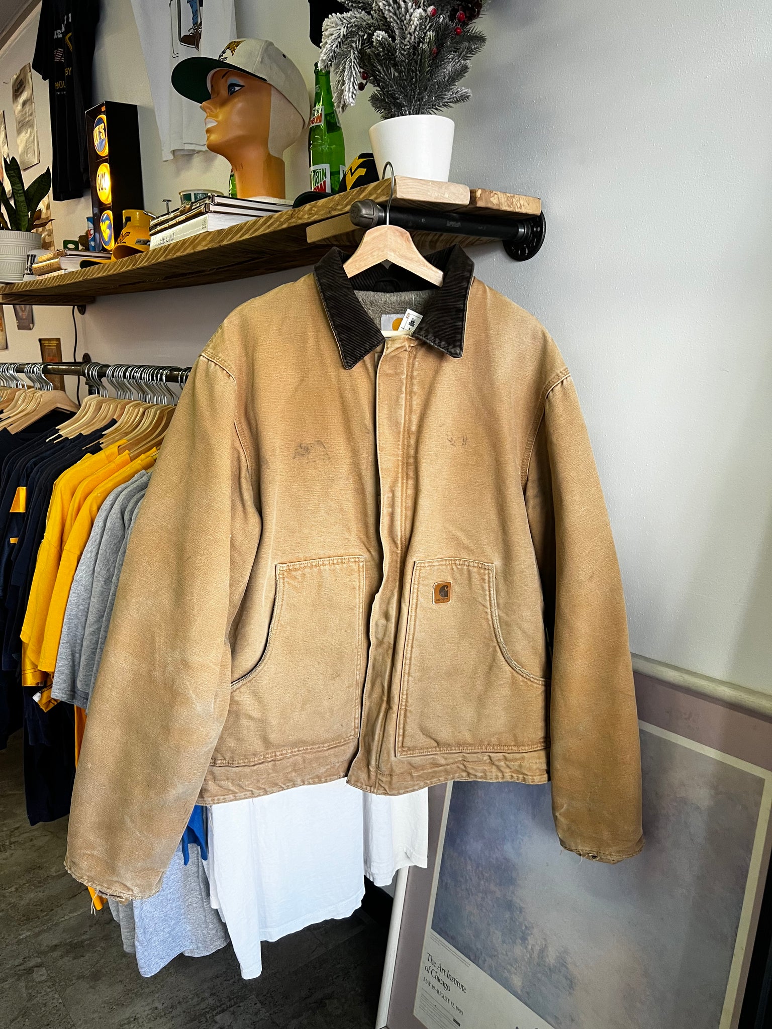 Vintage Carhartt Fleece Lined Jacket