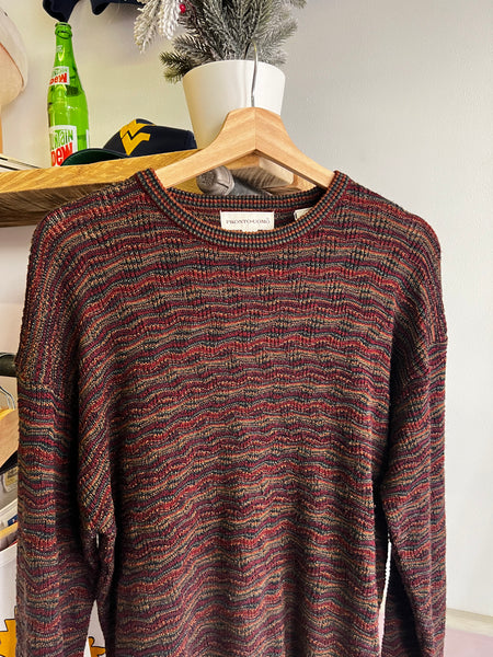 Vintage 80s Patterned Sweater