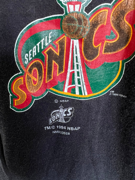 Vintage 90s Seattle SuperSonics Graphic Tee