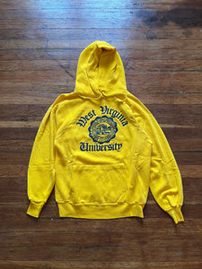 Vintage 70s/80s WVU Old English Logo Hoodie Sweatshirt