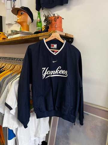 Vintage Y2K DS Nike New York Yankees Center Swoosh Pullover Windbreaker