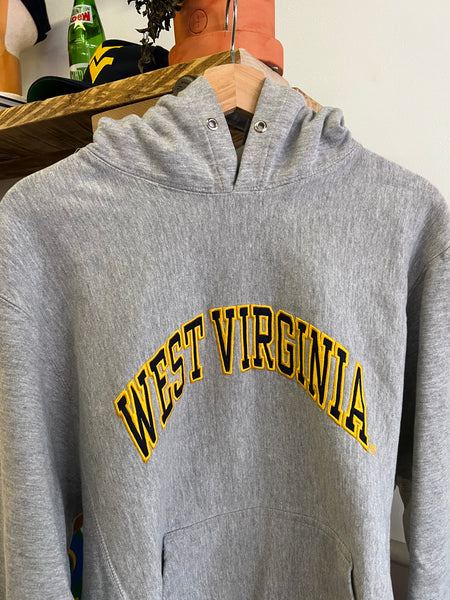Vintage Y2K West Virginia Embroidered Heavyweight Hoodie