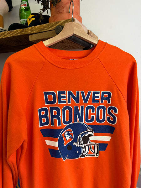 Vintage 80s Denver Broncos Graphic Crewneck