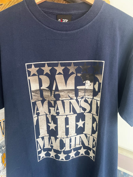 Vintage 90s Rage Against the Machine Band Tee